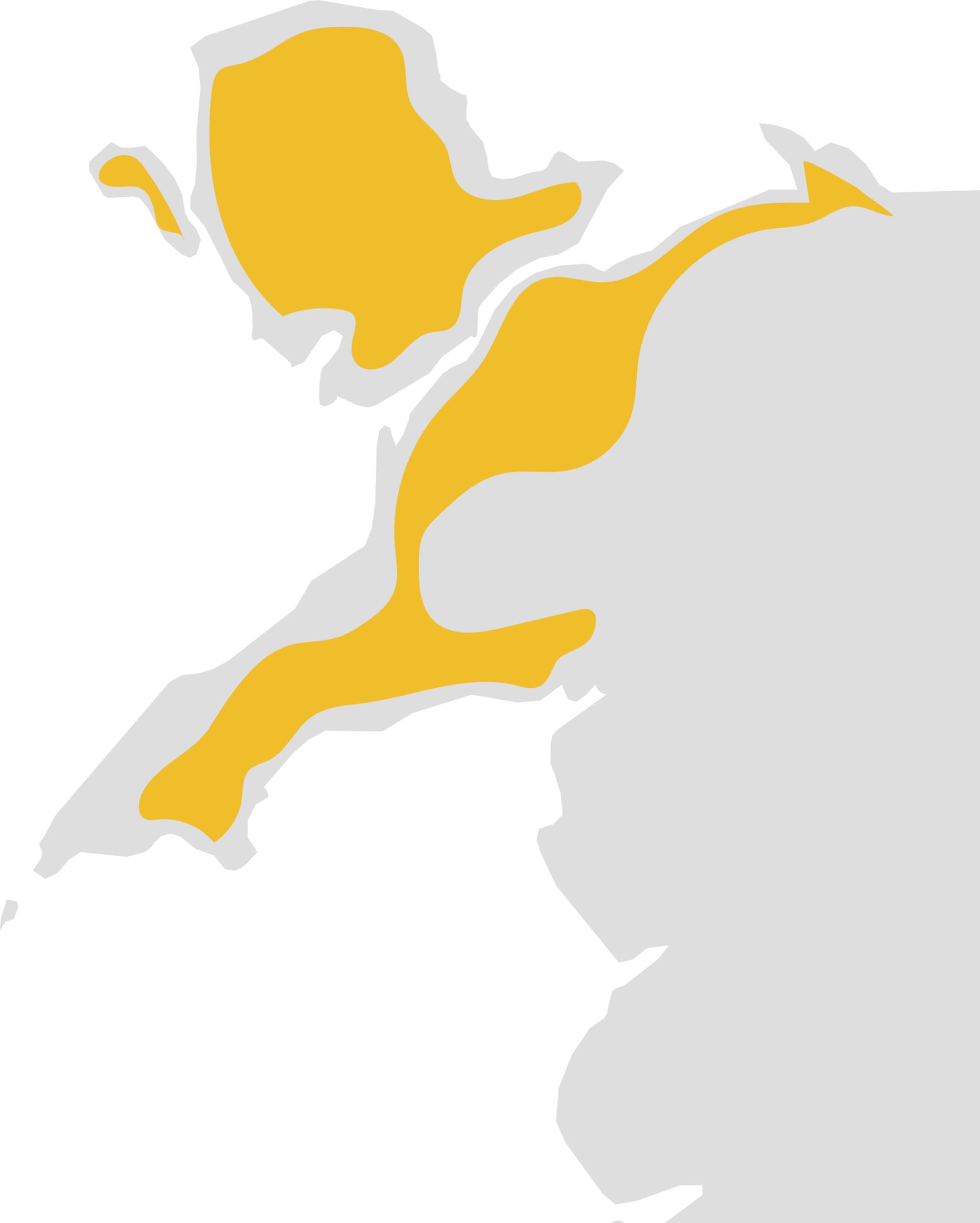 CatchmentArea Map of Gwynedd
