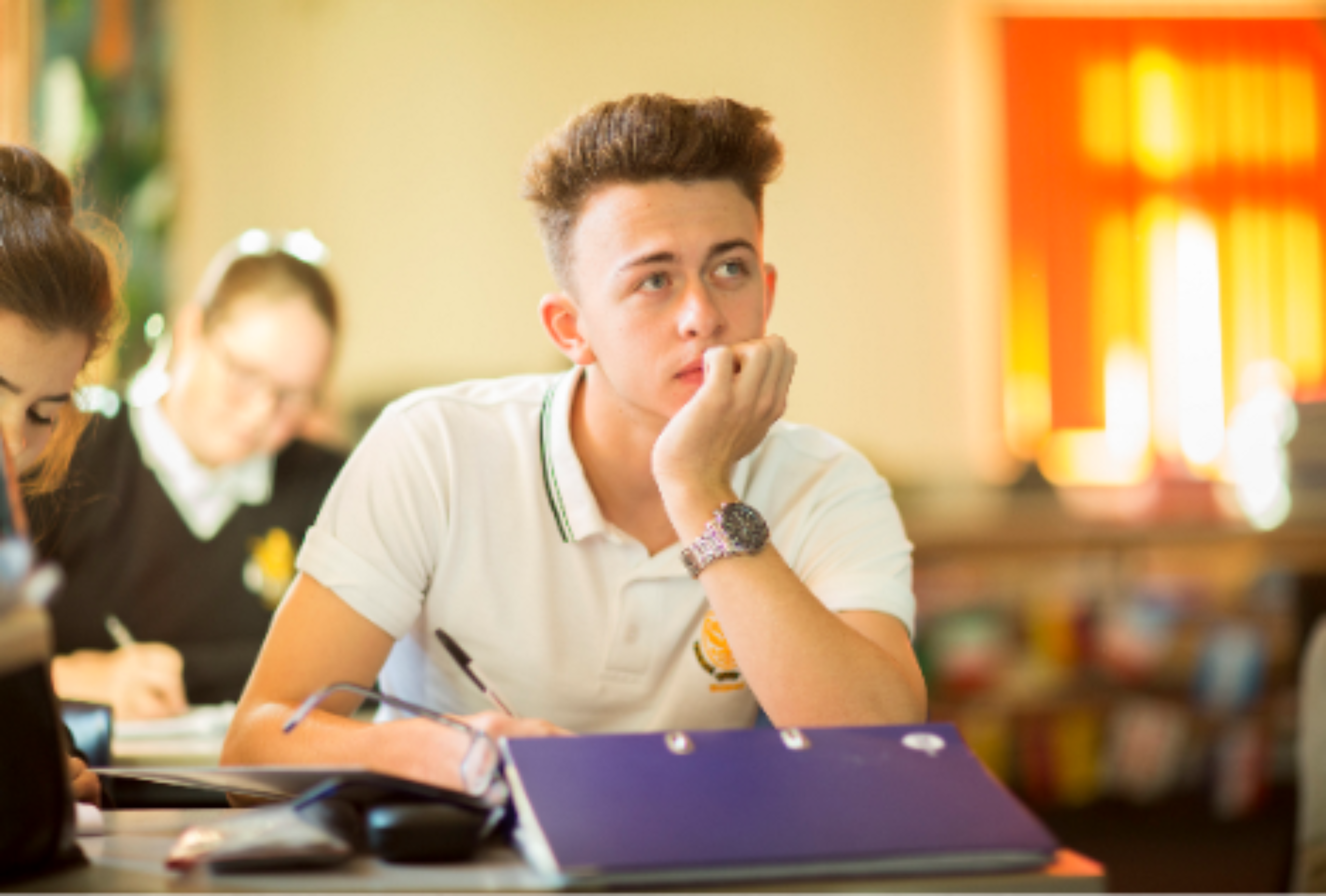 Picture2 A pupil in a classroom