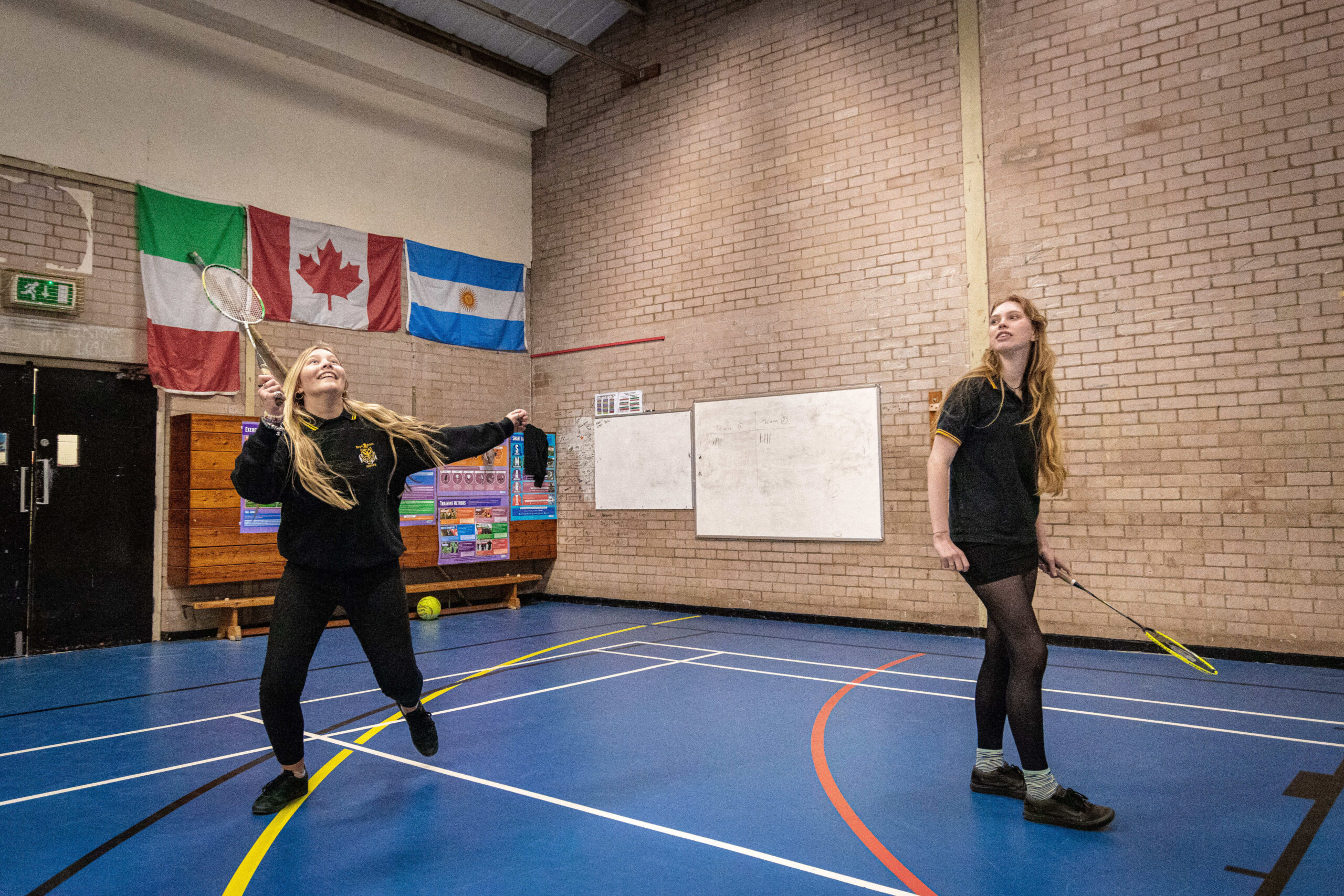 Ysgol-Friars-Media-288 Badminton
